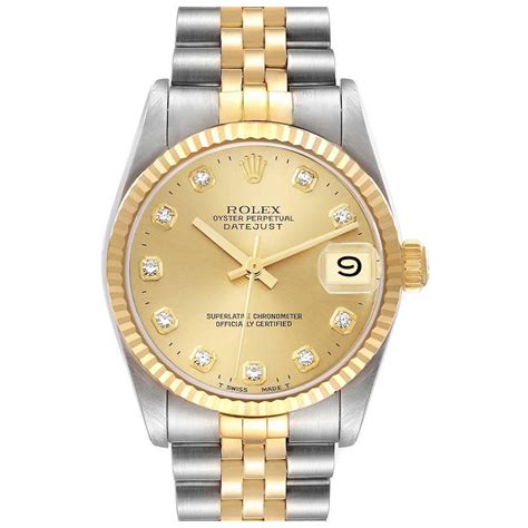 rolex datejust oro acciaio lady 68273|rolex 68273 price.